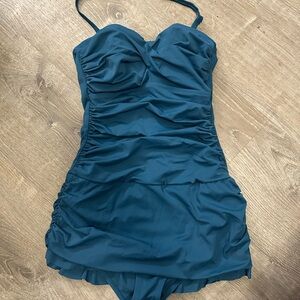 Teal One Piece Swimsuit